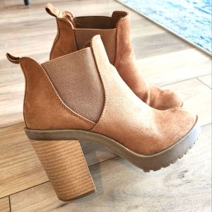 Ankle Suede Boots Size 6